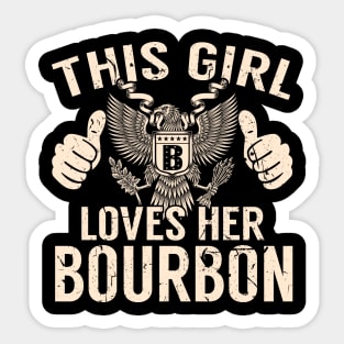 BOURBON Sticker